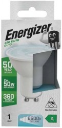 Energizer A-Rated LED Elite GU10, 2W=50W, 360lm, 6500K, 36D, No-Dim, S29644