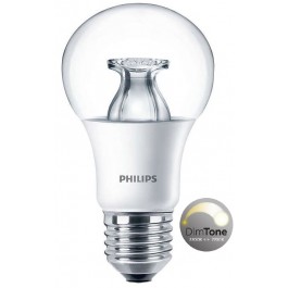 Philips Master LED Bulb, GLS 8.5W=60W, Screw, DIMTONE