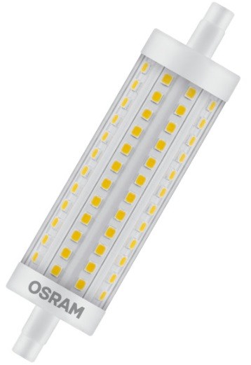 Osram Parathom LED R7s, 118mm, 15W-125W, 2700K, Dimmable,