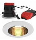 Ansell OCTO Prism Pro Anti-Glare Fire Rated IP65 Downlight 8W, Dimmable, APRILEDP/AG/OCTOW