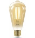 Philips WIZ LED ST64 Amber, 7W E27 2000K-5000K Tunable Smart Bulb